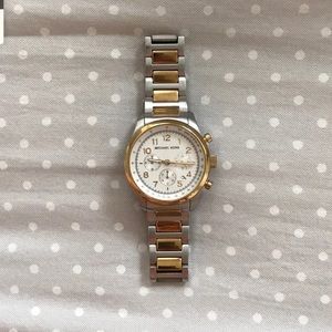 Michael Kors Gold and Silver Watch